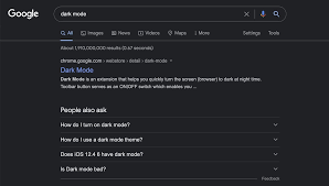 This feature is called dark mode on desktop and dark theme on mobile devices. Google Search Dark Mode Is Rolling Out With Windows 10 Support