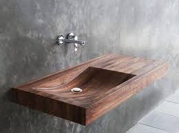 Your bathroom should be a sanctuary. Simpatichnyj Variant Oformleniya Rakoviny S Primeneniem Derevyannyh Tekstur Chto Vpechatlyat I Vdohnovyat Wooden Bathroom Wood Sink Bathroom Furniture