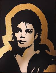 Michael Jackson #1 Painting by Henry Fluellen