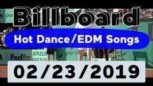 billboard top 50 hot dance electronic edm songs february 23