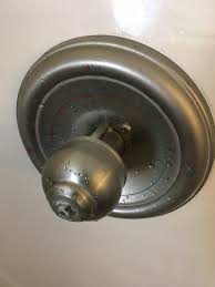 You might want to wait for an hour to allow the compound to stiffen. Moen Shower Handle Removal Terry Love Plumbing Advice Remodel Diy Professional Forum