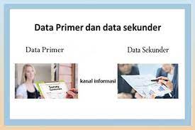 Pengertian Data Primer Dan Data Sekunder Kanal Informasi