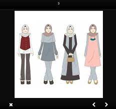 Model baju muslim hijab 2018 terbaru desain casual dan modern. Sketsa Desain Hijab For Android Apk Download