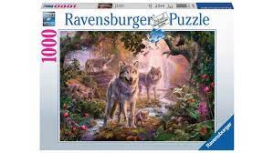 Sold by econea and ships from amazon fulfillment. Ravensburger Puzzle Wolfsfamilie Im Sommer 1000 Teile Online Bestellen Muller