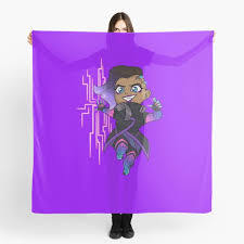 Can you decipher any more from these quotes than us? Overwatch Sombra Scarves Redbubble