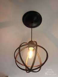 The first and most important step for installing the recessed. 5 Minute Light Upgrade Converting A Recessed Light To A Pendant Pretty Handy Girl