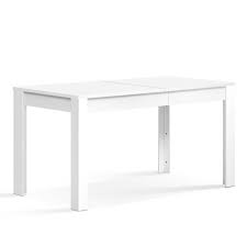 Dahlin extendable dining table canora grey table top color: Artiss Dining Table 4 Seater Wooden Kitchen Tables White 120cm Cafe Restaurant Buy Rectangular Dining Tables 9355720001815