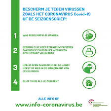 De veiligheidsraad heeft beslist dat er vanaf morgenmiddag verregaande maatregelen worden getroffen om de gezondheid van alle burgers in belgië te beschermen. Info En Actuele Status Coronavirus In Belgie Wielsbeke