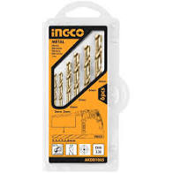 Bộ 6 mũi khoan kim loại hss ingco akdb1065