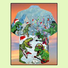 Check spelling or type a new query. Dinosaur Merry Christmas Hawaiian Shirt