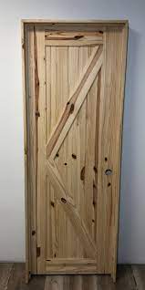 Unfinished Wood Interior Door Prehung
