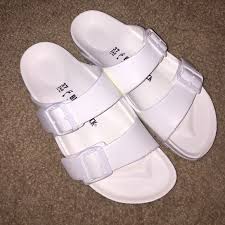 Birkenstock women's madrid sandals, 9.5 uk. White Plastic Birkenstocks Women S Shop Clothing Shoes Online