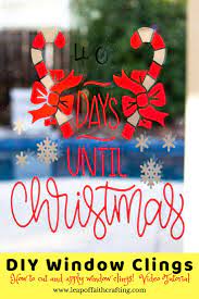 Download cricut sync for windows 10 for free. Window Clings Cricut Easy Christmas Countdown Window Decor Leap Of Faith Crafting