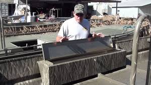 Bench seat to battery box? Gun Box Gator Trax Boats