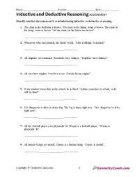 2 1 Assignment Student Edition Inductive And Deductive Reasoning Geometrycoach Com