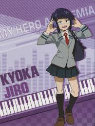This makes jiro one of the most fun and interesting characters in the my hero academia series who is always seen as someone full of emotions, be it her friendly nature, or condescending one. Kyoka Jiro My Hero Academia Hero Academia Characters My Hero Academia Manga My Hero Academia
