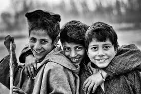 Black And White Kids Hugging Each Other Black And White Boys Childhood Climate Clothes Eyes Face Friends Hugging Kids Laughing Party Portrait Smiley Smiling Teeth Village Winter 4k Wa