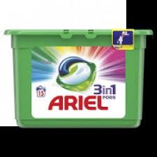 Puterea de curatare ariel 3 in 1 este mult mai concentrata, datorita celor 3 ingrediente active ce actioneaza impreuna pentru a indeparta petele dificile pelicula speciala a capsulelor ariel se dizolva complet la contactul cu apa, pentru a elibera puterea tehnologiei de indepartare a petelor, in doza. Detergent Si Balsam Rufe Tip Detergent Capsule