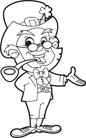 Leprechaun Coloring Page 2 Saint Patricks Day Art St Patricks Day Crafts For Kids Cartoon Coloring Pages