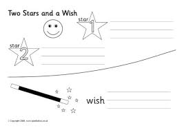 Two Stars And A Wish Target Sheets Sb165 Sparklebox