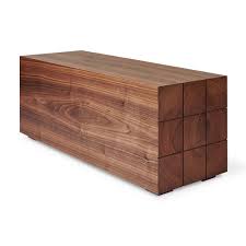 The hull coffee table is available with the following: Gus Modern Mix Block End Coffee Table