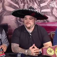 Trending Gif Smile Mexico Smiling Boxing Hat Sombrero Dazn Dazn Usa Ruiz Andy Ruiz Andy Ruiz Jr Funny Gif Andy Ruiz Jr Andy Ruiz