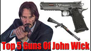 With a $14 million bounty on his head, elite hitman john wick must battle every killer in his path to reach old allies and redeem his life. Top 5 John Wick Guns Youtube