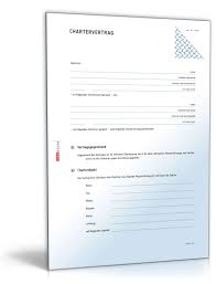 Die meisten fallen im vorstellungsgespräch durch. Chartervertrag Anwaltsgepruftes Muster Zum Download