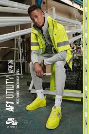 Nike Air Force 1 Off White Black Outfit Af1 Utility Mens Outfits Beautiful Sneakers Clothes Design