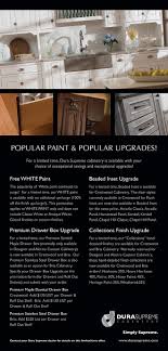 So you can compare lines in an apples to apples fashion and get a sense for the cost of a karr bick kitchen. Dura Supreme Cook Remodeling
