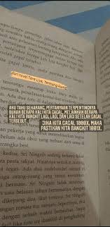 Karena membaca, sepi tidak terasa. Tere Liye Tentang Kamu Quotes Kutipan Buku Kata Kata Motivasi Buku