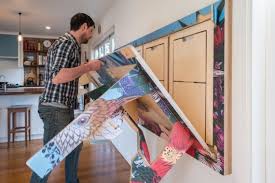 Space saving and folding table. The World S Thinnest Folding Table And Chair System Can Be Stored On The Wall Living In A Shoebox