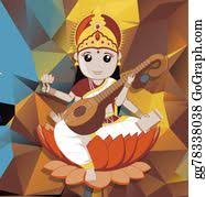 A collection of saraswati puja pictures, images, comments for facebook, whatsapp, instagram and more. Goddess Saraswati Clip Art Royalty Free Gograph