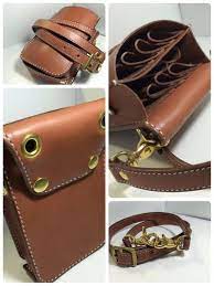 シザーケース 沖縄県北谷町の革工房ブランド k s factory handmade leather works 革工房 シザーケース レザー