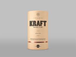 Free Kraft Paper Tube Mockup Psd Free Mockup In 2020 Mockup Free Psd Mockup Psd Free Mockup