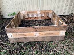 Build A Raised Garden Bed From Old Pallets Gardening With Angus