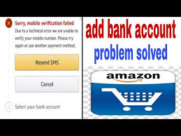 In addition, defaulting to pay credit card dues after the statement is. Amazon Bank Account Add Problem Amazon Pay Bank Account Link Problem Youtube