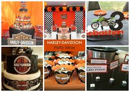 Harley Davidson Party Ideas For Young And Old Little Party Love