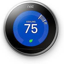 Nest Learning Thermostat Easy Temperature Control For Every Room In Your House Stainless Steel Third Gener Nest Learning Thermostat Nest Learning Thermostat
