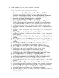 Maybe you would like to learn more about one of these? Judul Penelitian Kuantitatif Sosiologi