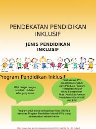 Tanggungjawab seorang guru pendidikan khas adalah membekalkan ilmu dan kemahiran semampu yang boleh untuk diserap oleh murid berkeperluan khas (mbk). Jenis Pendidikan Inklusif Pengenalan Kimah