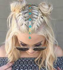 Wear this for matching dress: 30 Boho And Hippie Hairstyles For Chill Vibes All Year Long
