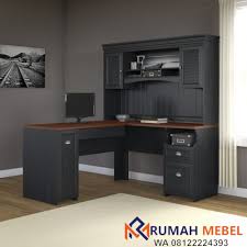 Meja kantor komputer harga terbaik online. Meja Komputer Kantor Minimalis Dan Rak Buku Murah Rumah Mebel