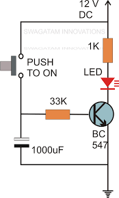 Here We Discuss How We Can Make Simple Delay Timers Using Very Ordinary Components Like Transis Electronic Circuit Projects Circuit Projects Simple Electronics