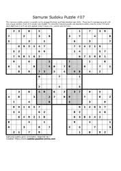 Rd.com knowledge brain games we've used the names of snow white's diminutive friends as clues i. Samurai Sudoku Puzzles Beginner Easy Learn With Puzzles