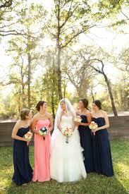 Maid Of Honor Wearing A Different Color Dress Very Cute Maid Of Honor Dress Different Maid Of Honor Wedding Bridesmaid Dresses