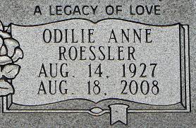 Odilie Anne Roessler Gerik (1927-2008)