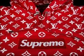 Carhartt louis vuitton custom hoodie black size m oversized kanye. Supreme Louis Vuitton Lv Box Logo Hoodie Hooded Sweatshirt Sz Xl Rare Authentic Ebay