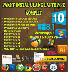 Berapa harga install ulang laptop ? Jasa Instal Ulang Daerah Depok Depok Jualo