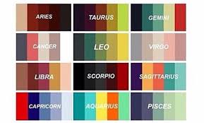 Zodiacs Colour Palette Zodiac Signs Colors Libra Color